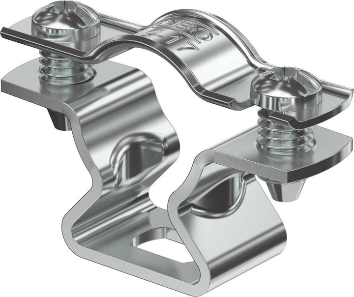 Produktbild OBO Bettermann ASL 733 17 ALU Abstandschelle m.Langloch 14-17mm Alu 1362812