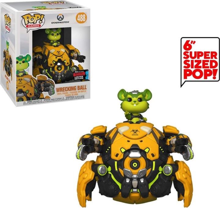 Image du produit Funko POP! Overwatch Wrecking Ball (Biohazard) Fall Convention 2019 15cm