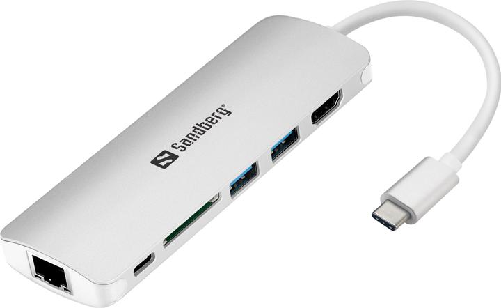Actual product image Sandberg USB-C Dock (USB-C, 3 Ports)