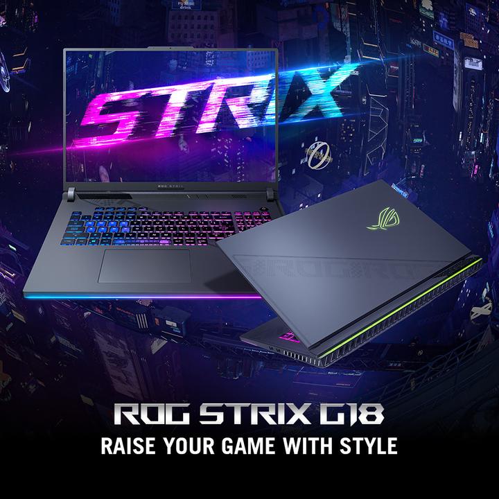 Immagine prodotto ASUS ROG Strix G18 RTX 4070 (18", Intel Core i9-14900HX, 32 GB, 1000 GB, CH)