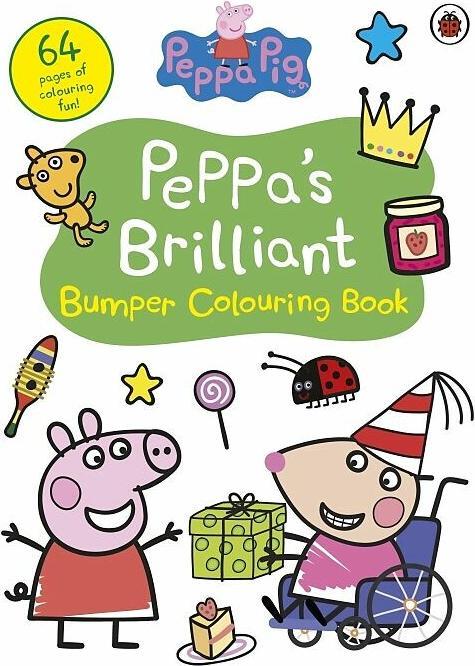 Image du produit Peppa Pig : Peppa's Brilliant Bumper Colouring Book (Livre de coloriage de Peppa Pig)