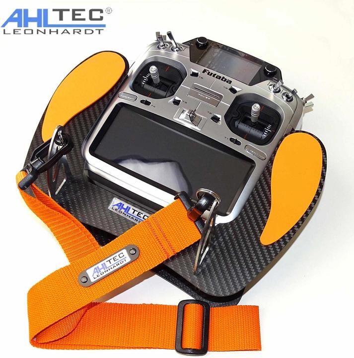 Image du produit AHLtec pupitre émetteur futaba t32mz carbon avec étrier standard de pupitre émetteur, sans repose-mains