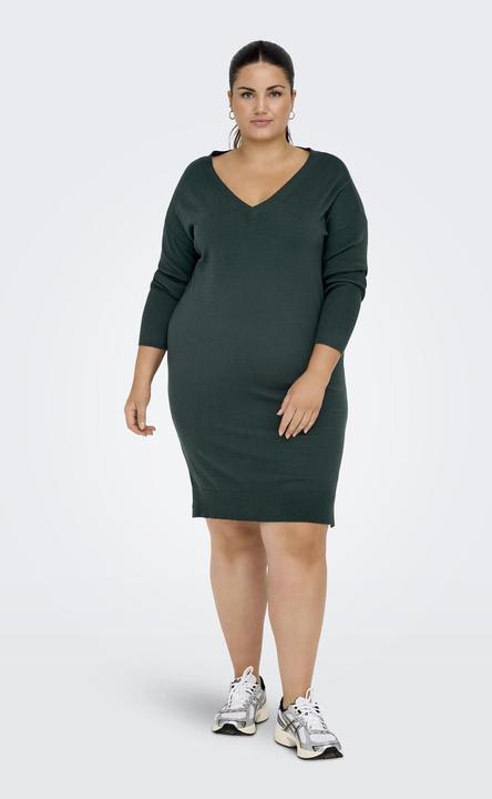 Produktbild Only Curvy V-Ausschnitt Strickkleid (M)