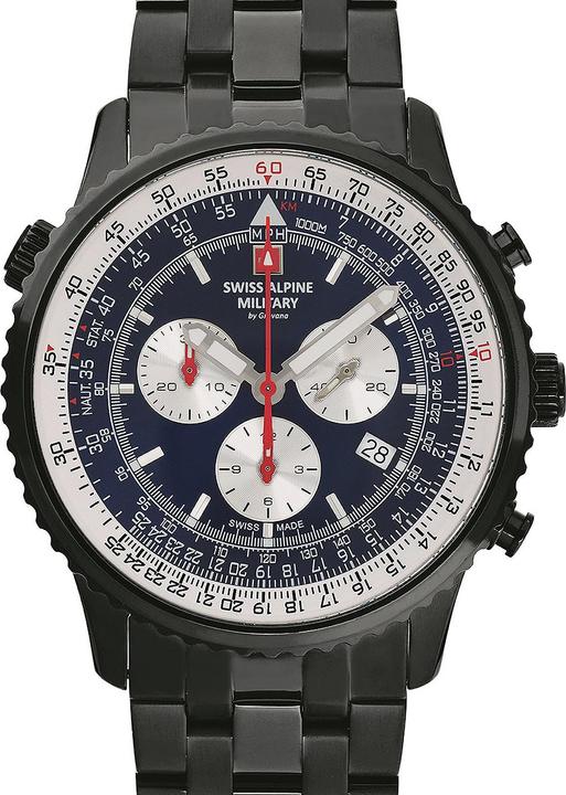 Swiss Alpine Military 7078.9175 Chrono Herren 45mm 10ATM (Chronograph, 45 mm)