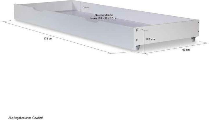 Produktbild Homestyle4u Bettkasten Schublade