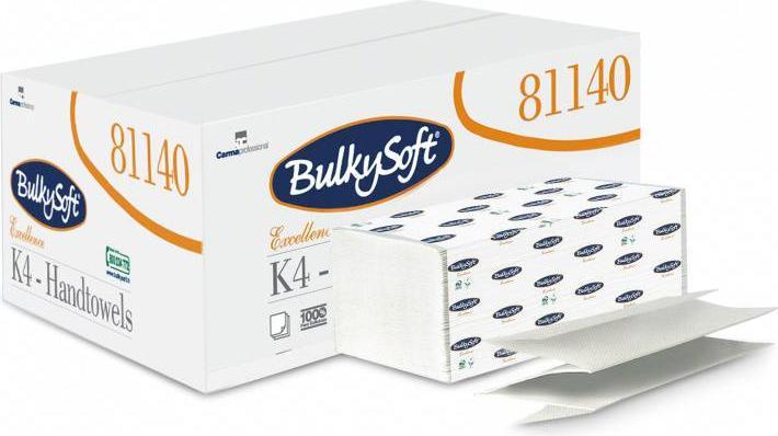 Produktbild BulkySoft Papierhandtücher Multifold (2400 x)