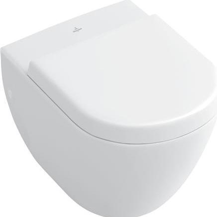 Image du produit Villeroy & Boch Siège WC Subway Compact 9M66S1 blanc avec abaissement automatique