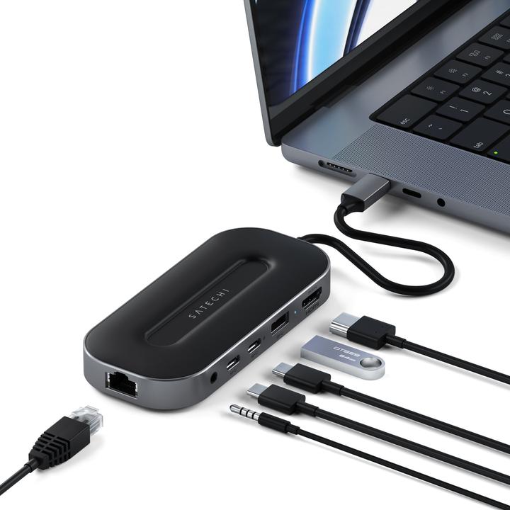 Immagine prodotto Satechi ST-U4MGEM (USB-C, 7 Porti)