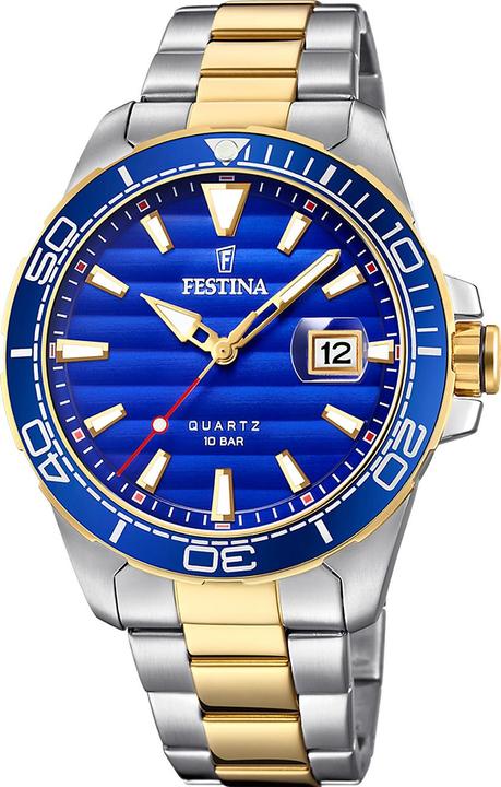 Produktbild Festina F20362/4 Prestige Herren 44mm 10ATM (Analoguhr, 44 mm)