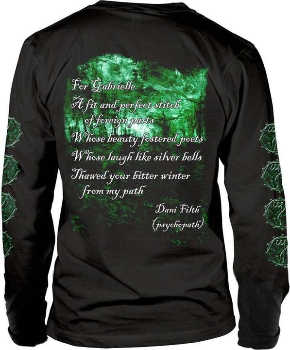 Immagine prodotto Cradle Of Filth Graven Sin Maglietta Manica Lunga Adulto Unisex (S)