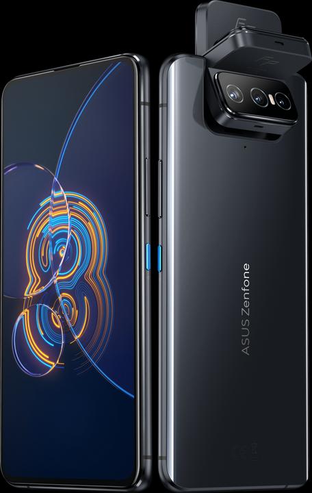 Actual product image ASUS Zenfone 8 Flip (256 GB, Mat Black, 6.67", Dual SIM + SD, 64 Mpx, 5G)