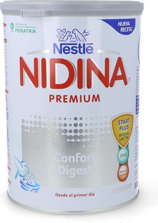 Actual product image Nestlé Leche Para Lactantes 1 Primer Día Confort Ar 800g Nidina