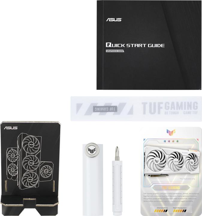 Produktbild ASUS TUF Gaming Radeon RX 7800 XT White OC Edition (16 GB)