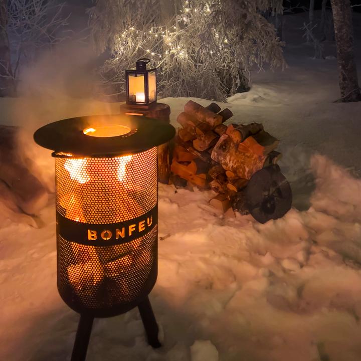 Image du produit Bonfeu BonVes 34 Corbeille à feu Grille (34 cm)