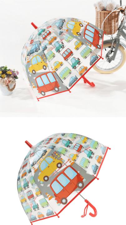 Actual product image Alopini Cartoon Auto Push Pull No Switch Umbrella