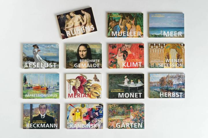 Image du produit Set de cartes postales Claude Monet (22 pcs)