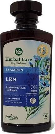 Actual product image Farmona Herbal Care My Nature Flax Shampoo 330ml (330 ml, Liquid shampoo)