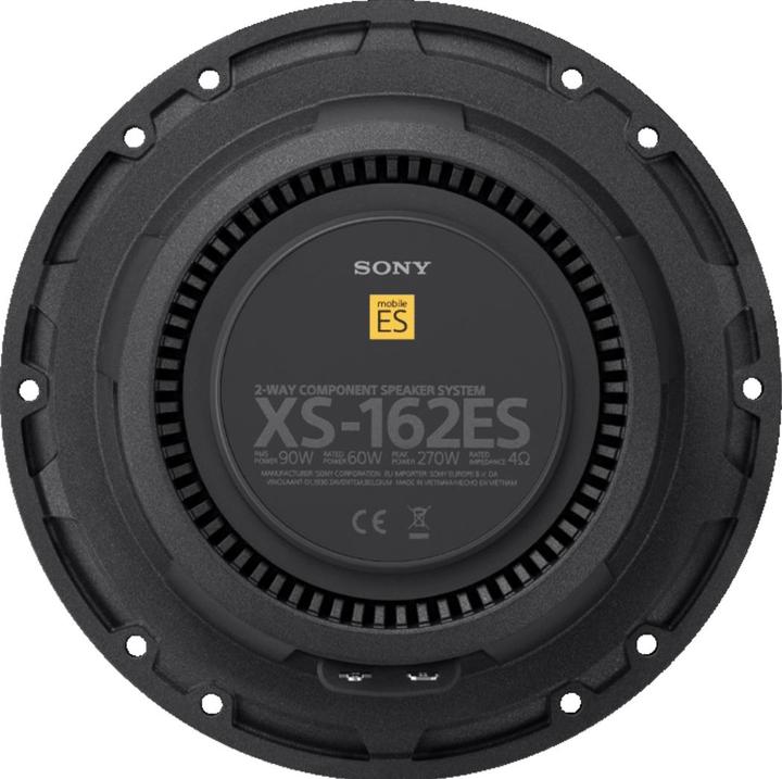 Actual product image Sony XS-162ES (270 W, 16 cm, 6 x 8")