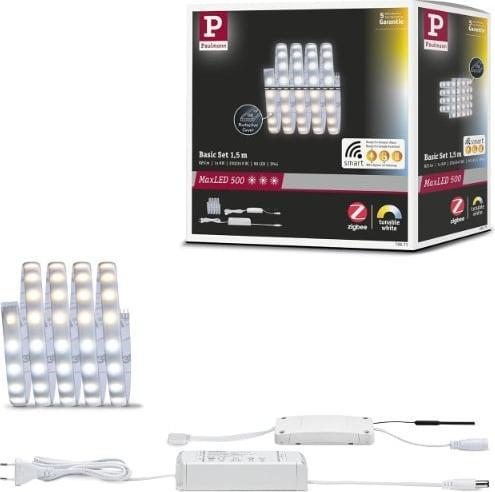 Actual product image Paulmann MaxLED 500 Stripe Set (White, 150 cm, Indoor)