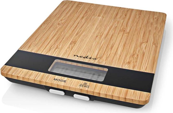 Actual product image Nedis Kitchen Scales Digital Wood/Plastic Wood Wood