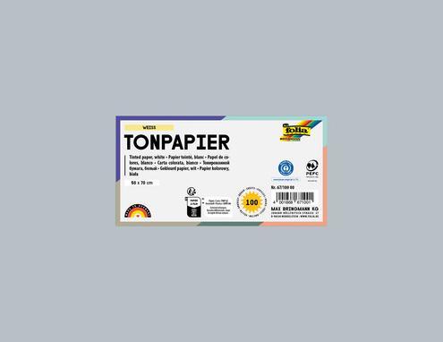 Image du produit Folia Papier tonique 130g/m², 50x70cm (130 g/m²)