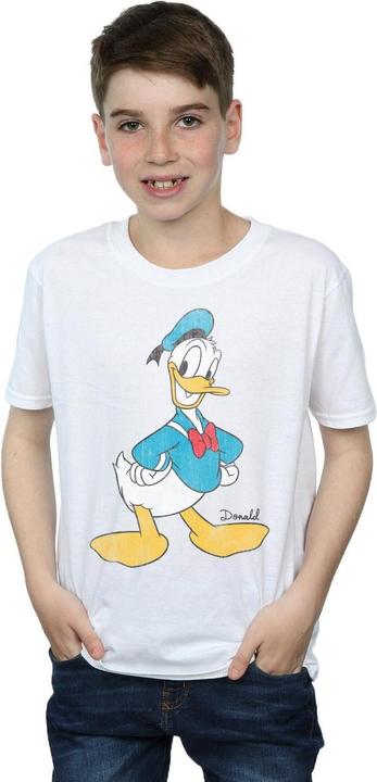 Immagine prodotto Disney Maglietta in cotone da ragazzo Classic Donald Duck (128)