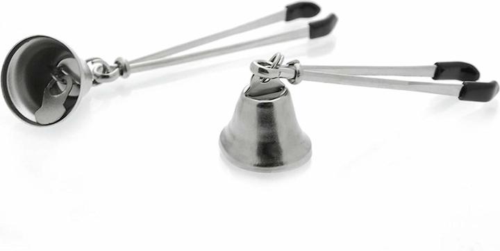 Actual product image Spartacus Bell Nipple Clamps