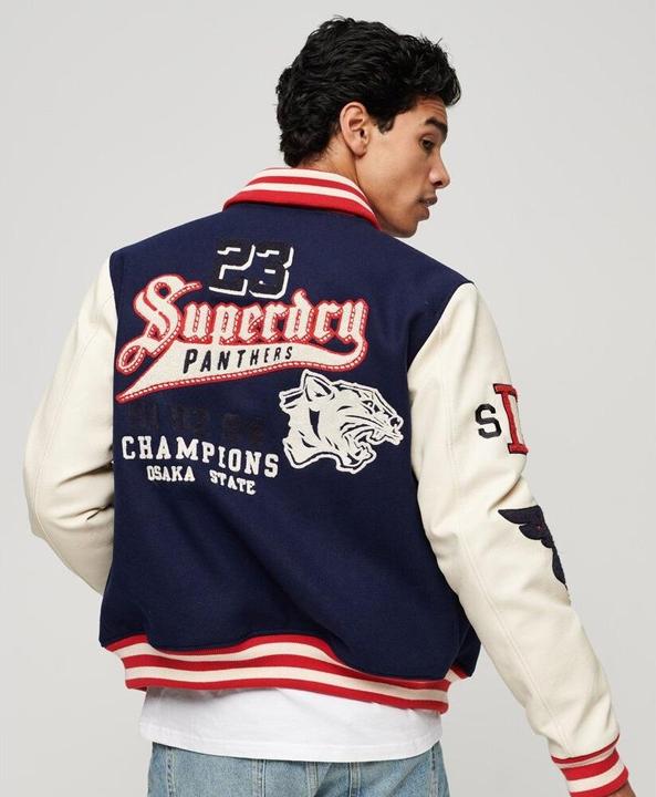 Immagine prodotto Superdry Bomber College Con Patch Varsity (M)