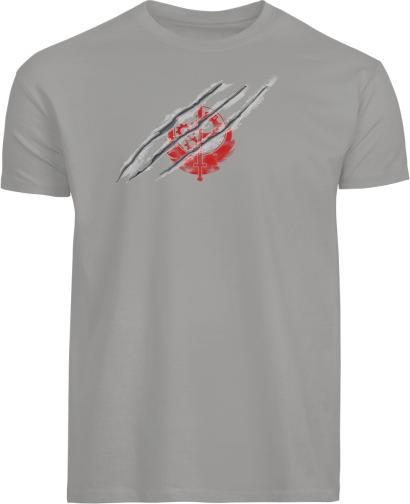 Dpi Merchandising Fallout T-Shirt ""Power Armor Claw"" Grey