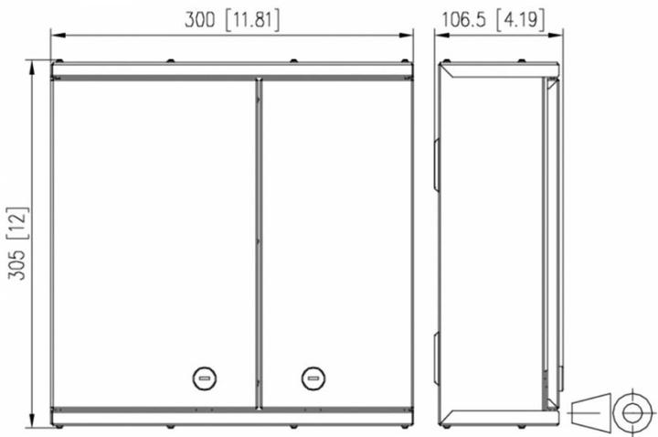 Immagine prodotto Metz Connect 1503297612-E4 Distributore in fibra ottica OpDATWV 12xLCDAPC