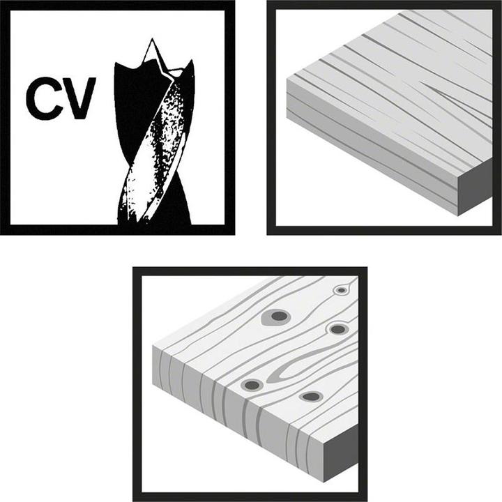 Produktbild Bosch Professional Zubehör Holzspiralbohrer Standard, 10 x 80 x 120 mm, d 10 mm (10 mm)