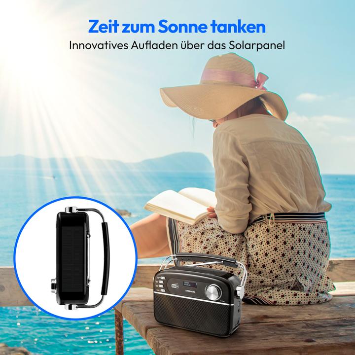 Image du produit Medion DAB+ Radio LIFE E66809 Noir (DAB+ DAB, FM, Bluetooth)