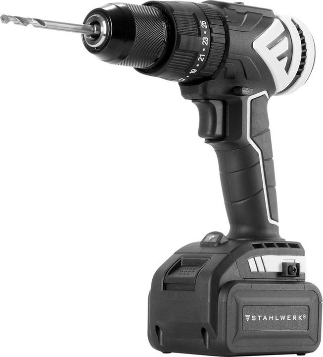 Produktbild Stahlwerk Akku-Schlagbohrschrauber ASB-20 ST Brushless mit 1 x 4 Ah Akku (Akkubetrieb)