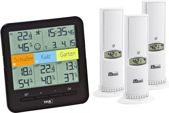 Suomen Lämpömittari Oy 8230 temperature/humidity sensor Indoor/outdoor Temperature & humidity