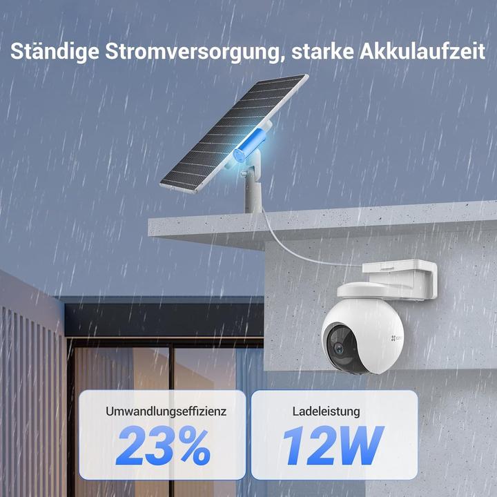 Image du produit EZVIZ Panneau solaire de batterie 12W (Panneau solaire)