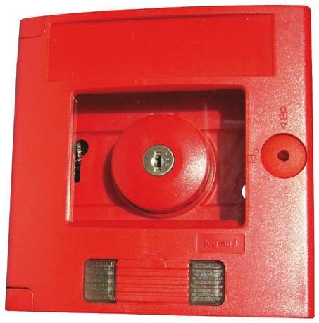 Productafbeelding Legrand Paddenstoel drukknop, noodstopschakelaar in behuizing 230 V/AC 6 A 1 NO, 1 NC LG.038009 IP44 1 st.