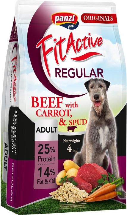 Fit_active Dry Food Fitactive 4kg Regular Beef