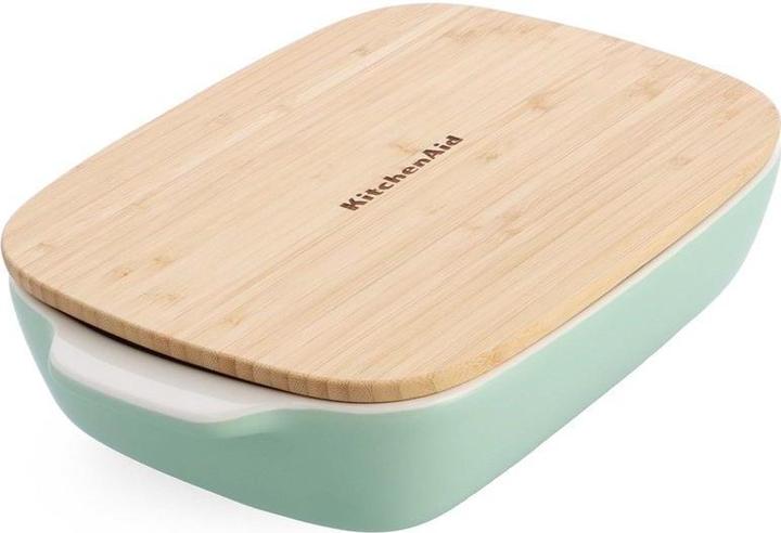 Produktbild KitchenAid Ovenschaal met deksel L Pistache CC007426-001