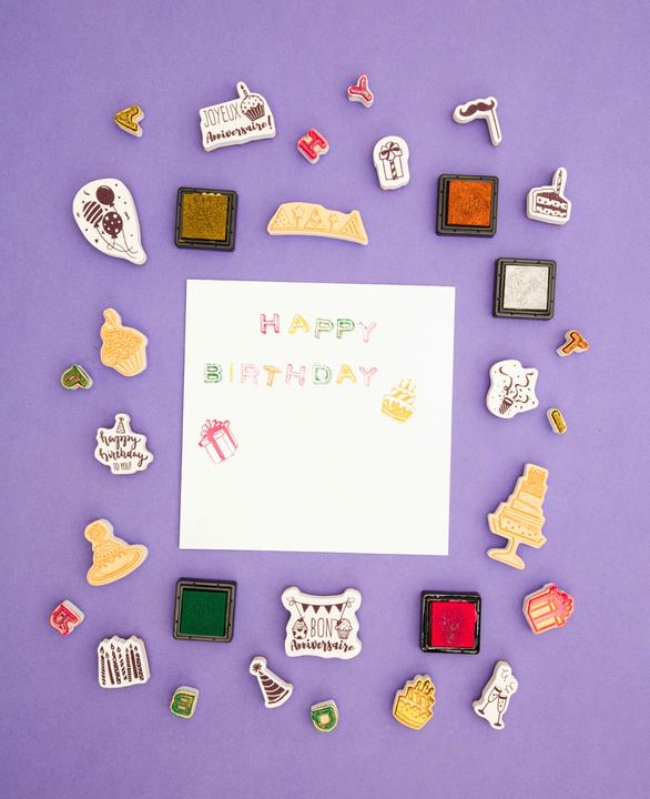 Actual product image I Am Creative Stempelkissen assortiert 10 Stück