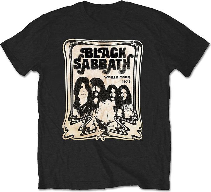 Actual product image Black Sabbath World Tour 78 Cream (S)