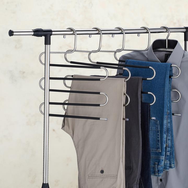 Image du produit Relaxdays 4x cintres pour pantalons multiples (4 x)
