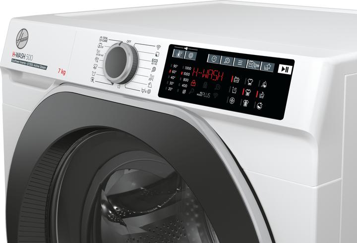 Produktbild Hoover HW4 37AMBS/1-S (7 kg, Links, EU-Stecker)