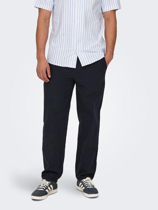 Actual product image Only & Sons Onssinus Loose 0007 Cot Lin Pant Noos (XS)