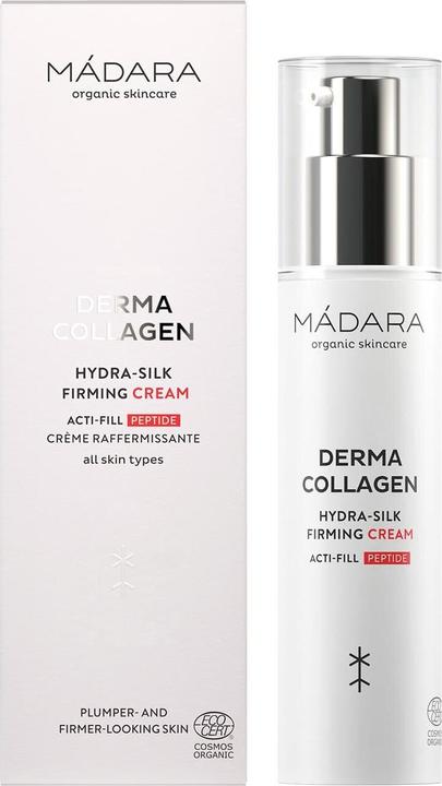 Produktbild Madara DERMA COLLAGEN HYDRA SILK FIRMING CREAM - Unterstützt den Kollagenschutz (50 ml, 24h Creme)