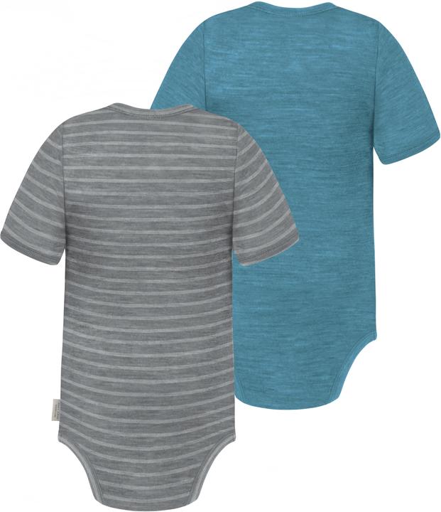 Immagine prodotto Normani Set di 2 body baby merino a maniche corte "Tauranga" - 9293 (56)