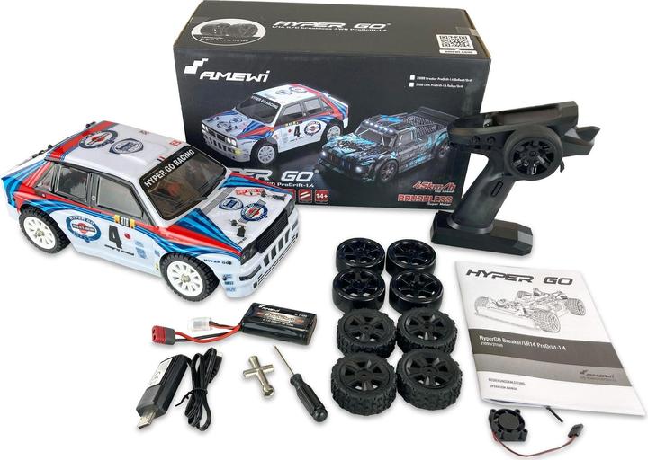Actual product image Amewi Hyper Go LR14 Prodrift 1.4 RTR Touring Car, 1:14 (RTR Ready-to-Run)