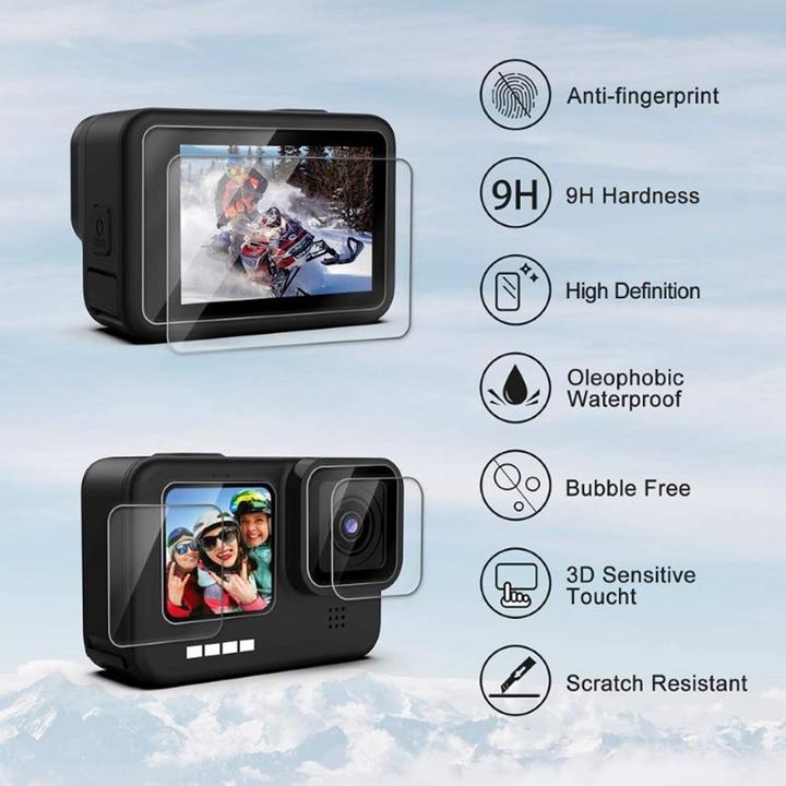 Image du produit Ueli Express GoPro Hero 12 / 11 / 10 / 9 Black Boîtier étanche Filtre de plongée et kit de démarrage de voyage (Hero 12, Hero 11 Noir, Hero 10 Noir, Hero 9 Noir)
