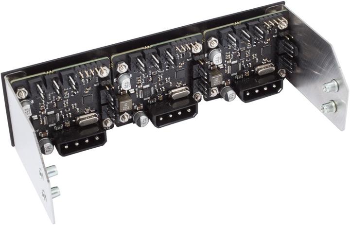 Actual product image Aqua Computer Mounting bracket for poweradjust 2 USB, aluminum black anodized