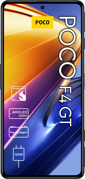 Produktbild Xiaomi Poco F4 GT (128 GB, Stealth Black, 6.67", Dual SIM, 5G)