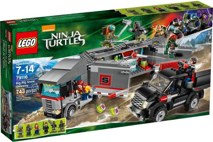LEGO Un adolescent ninja mutant s'échappe en camion (79116)